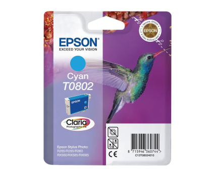 Tusz EPSON Tusz T0802 CYAN C13T08024011